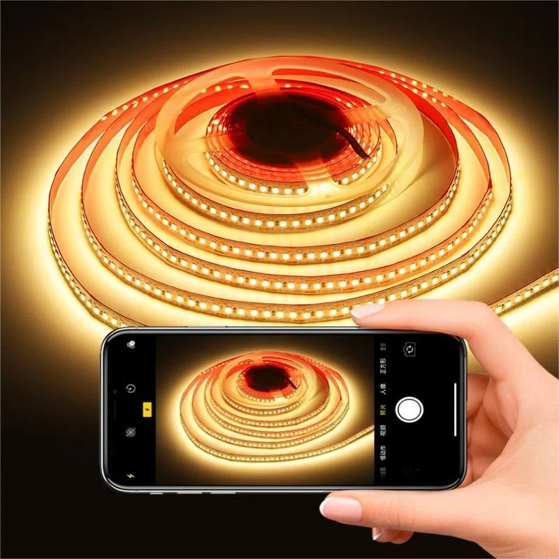 High Bright 24v FPCB Thin Led Tape 10mm Flexible Warm White 180led SMD 2835 Led Strip Light