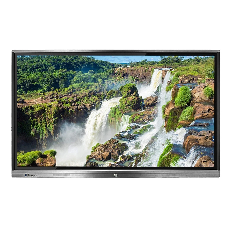 
75 ' portable magnetic writing 20 point touch coaching display whiteboard all in one pc 