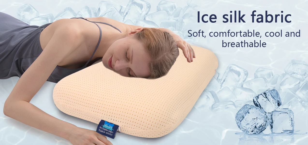 Silicone Foam Pillow For Sleeping Comfortable Top Quality