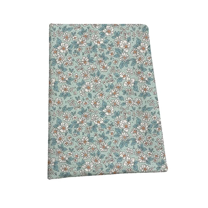 The factory outlet small flowers design thin cotton customize digital printing tana liberty fabric cotton lawn for clothing