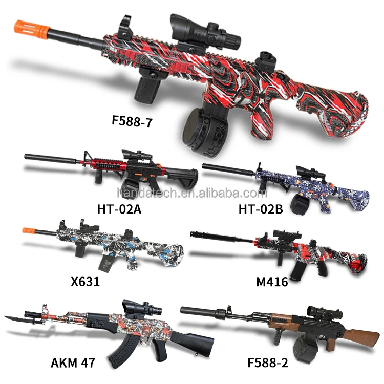 electric bb gun  guns soft ball glok guna de hidrogel gl 18 metal gel blaster blank gun gl 19 fully metallic