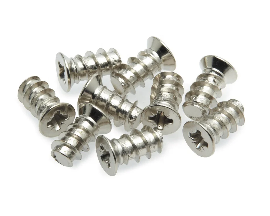 Винты с плоской головкой из углеродистой стали для крепления ящиков/шарниров