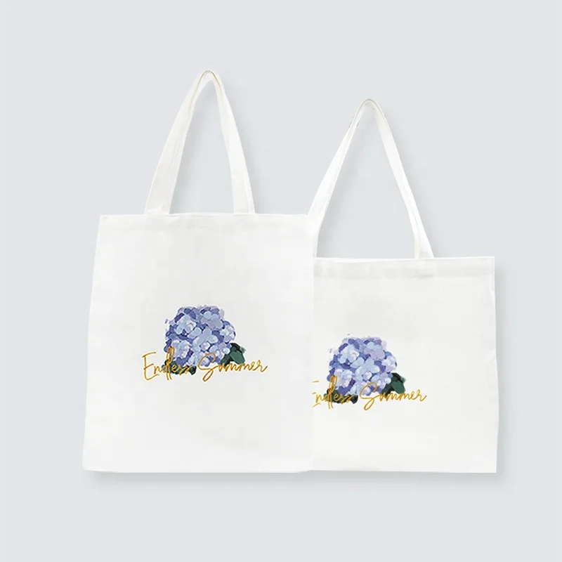 
Micani Hot Sale Promotional Advertising Custom Printed Logo Recycle Organic Cotton Canvas Tote Shopping Bag 