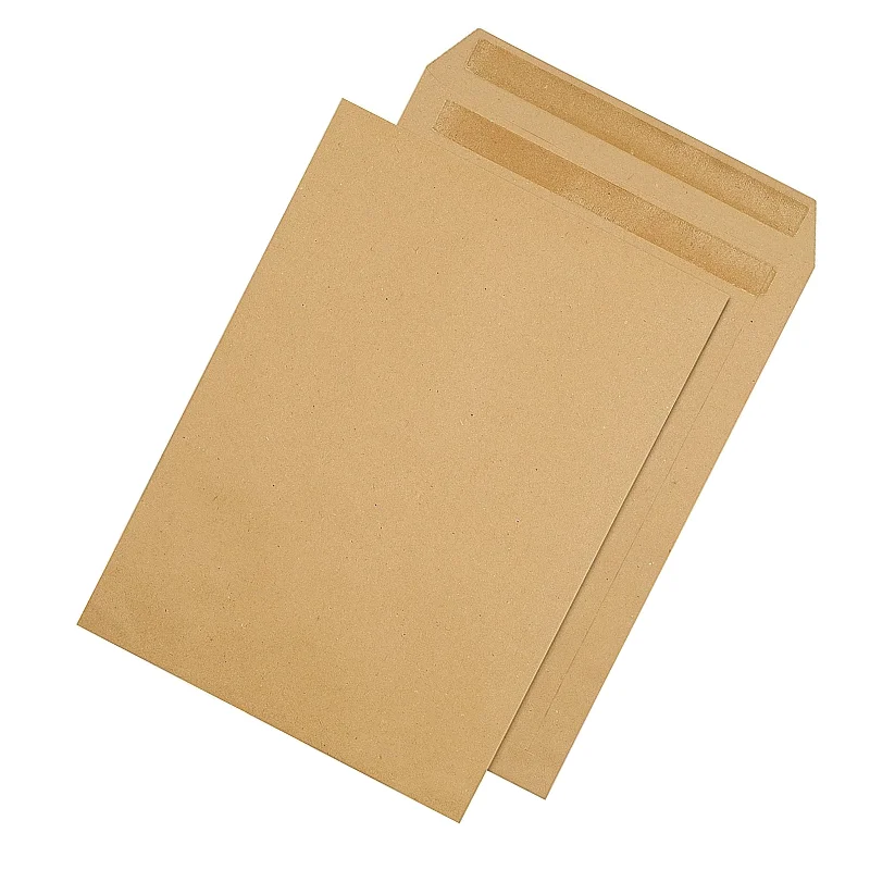 Eco Friendly Recyclable Self Seal Photos Documents Packaging Paper Envelope