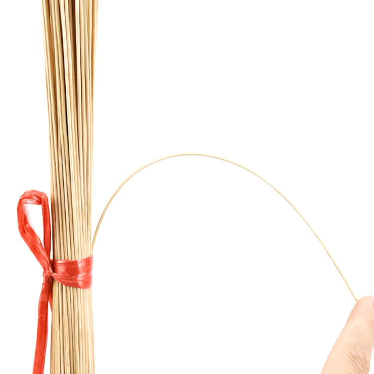 China Indian Machine Made Standard Size Raw Bamboo Agarbatti 1.3mm Incense Stick