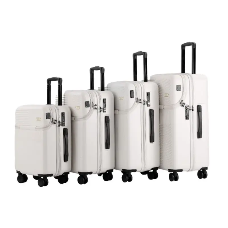 Best selling newest trolley case luggage travel bags and hard suitcase ABS carry on luggage 3pcs set travel luggage