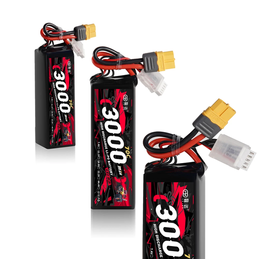 Oem/Odm 3000Mah 6S 70C 22.2V High Quality Lithium Ion Batteries Marine Lipo Battery Rc Car Rc Boat Models Fpvdrone Battery