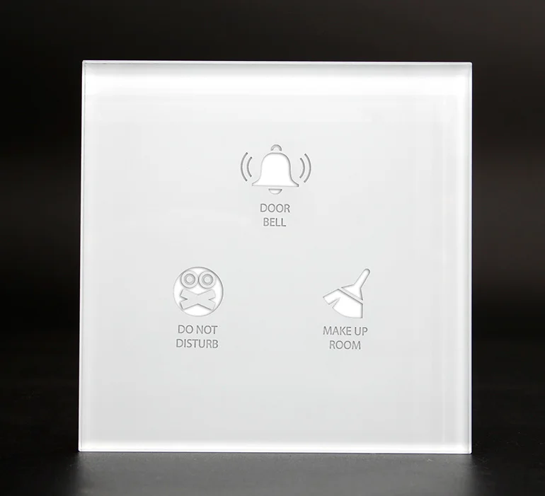 Hot selling doorbell touch panel/ hotel door chime,doorbell with LED indication