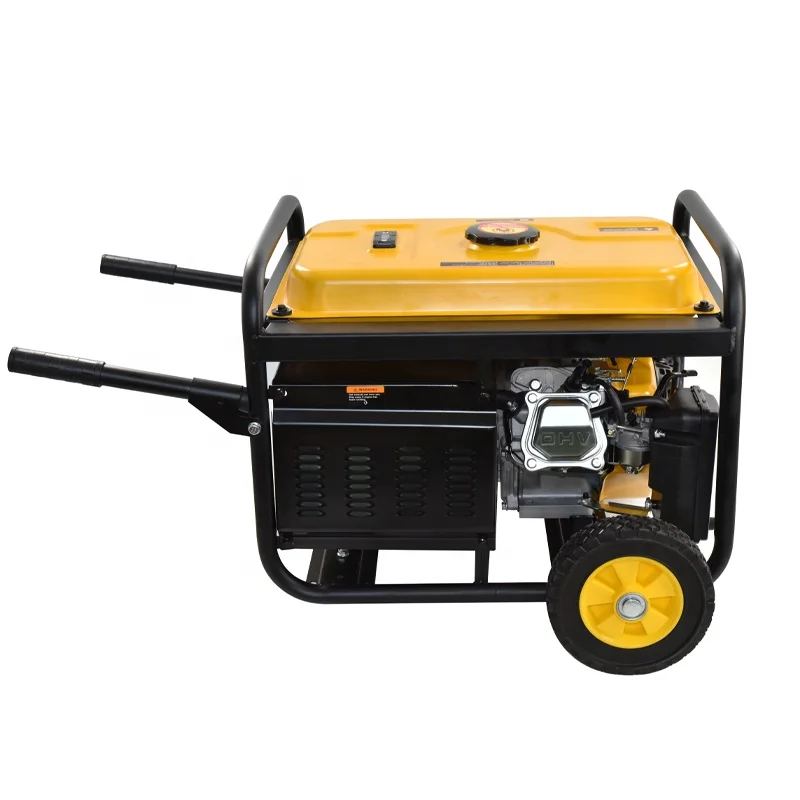 Small 220v no noise removable single cylinder ohv 2.8kw unleaded gasoline generator for outdoor