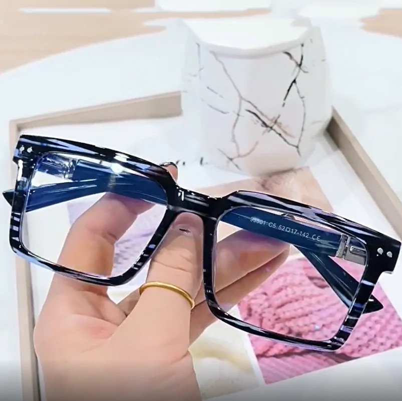 93501 New Optical Eyeglasses TR90 Spectacles Frame Eyewear Latest Glasses Frame For Men Blue Light Glasses River