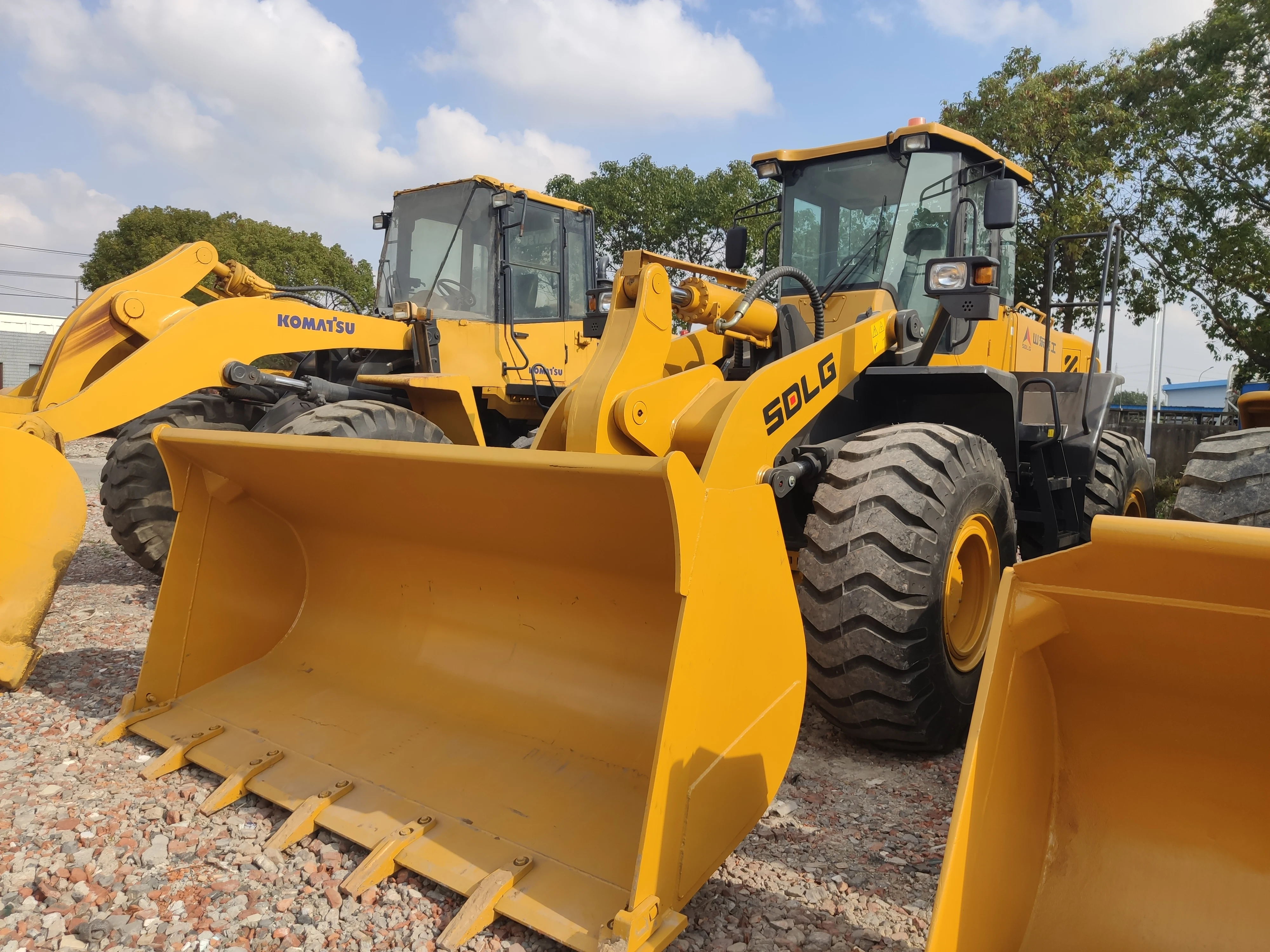 used wheel loader LG956L LG936L loading capacity 5 ton 3 ton big loader