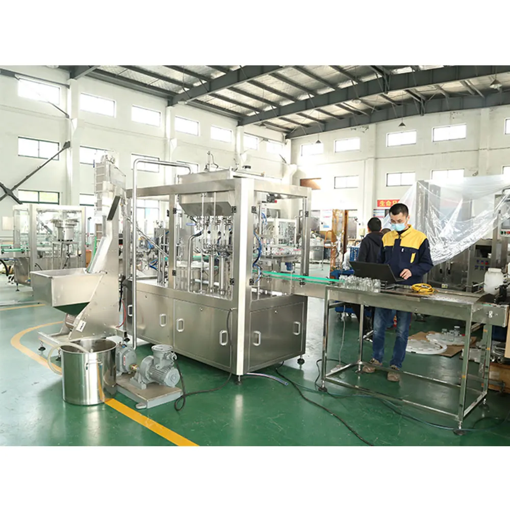 factory price  automatic tomato paste cream chess bird nest chili sauce fruit jam glass bottle jar hot filling capping machine
