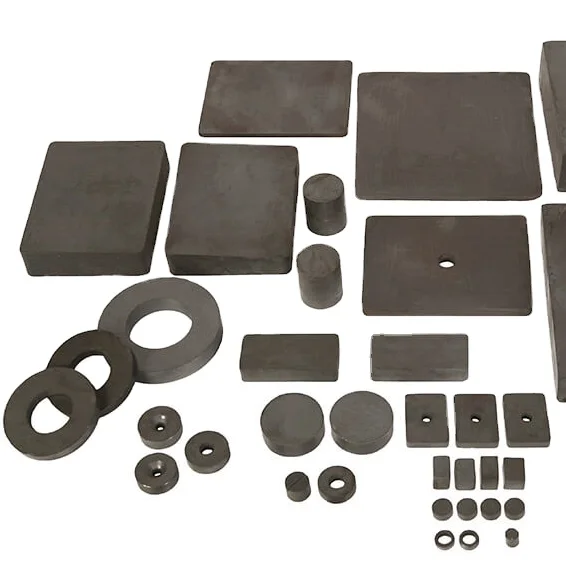 Professional Supplier plastic ferrite magnet bonded injection