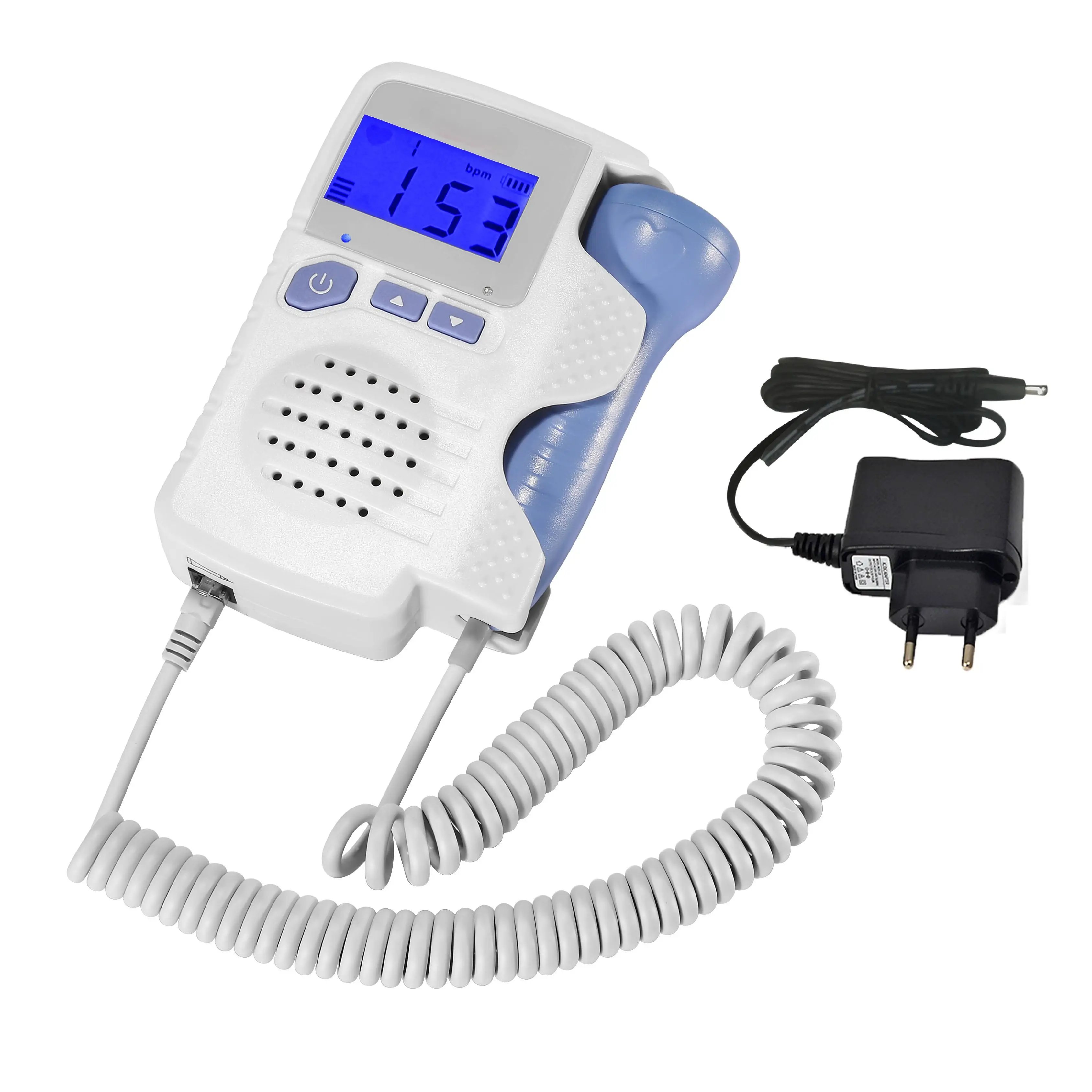 Medical Ultrasound Fetal Doppler Chargeable Pocket Baby Heart Monitor