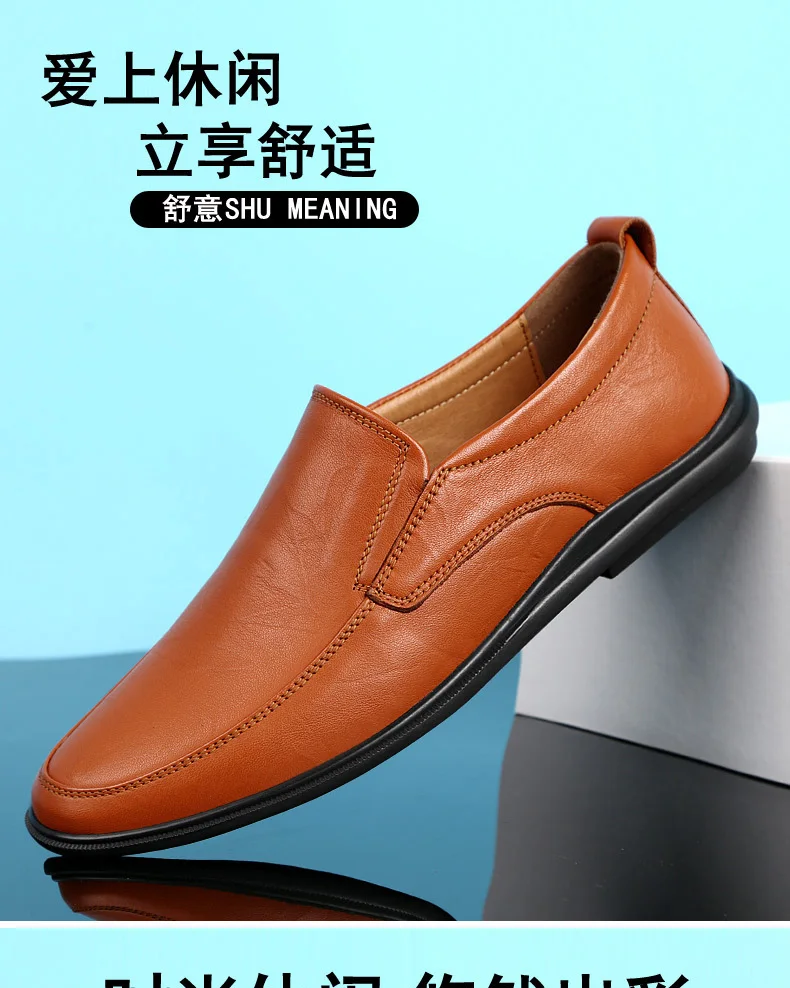 healthy business casual shoes for men in real napa cowhide leather