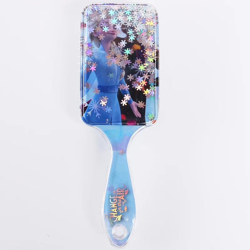 Профессиональная расческа для волос с симпатичной снежинкой и воздушной подушкой мультяшной ручкой Массажная