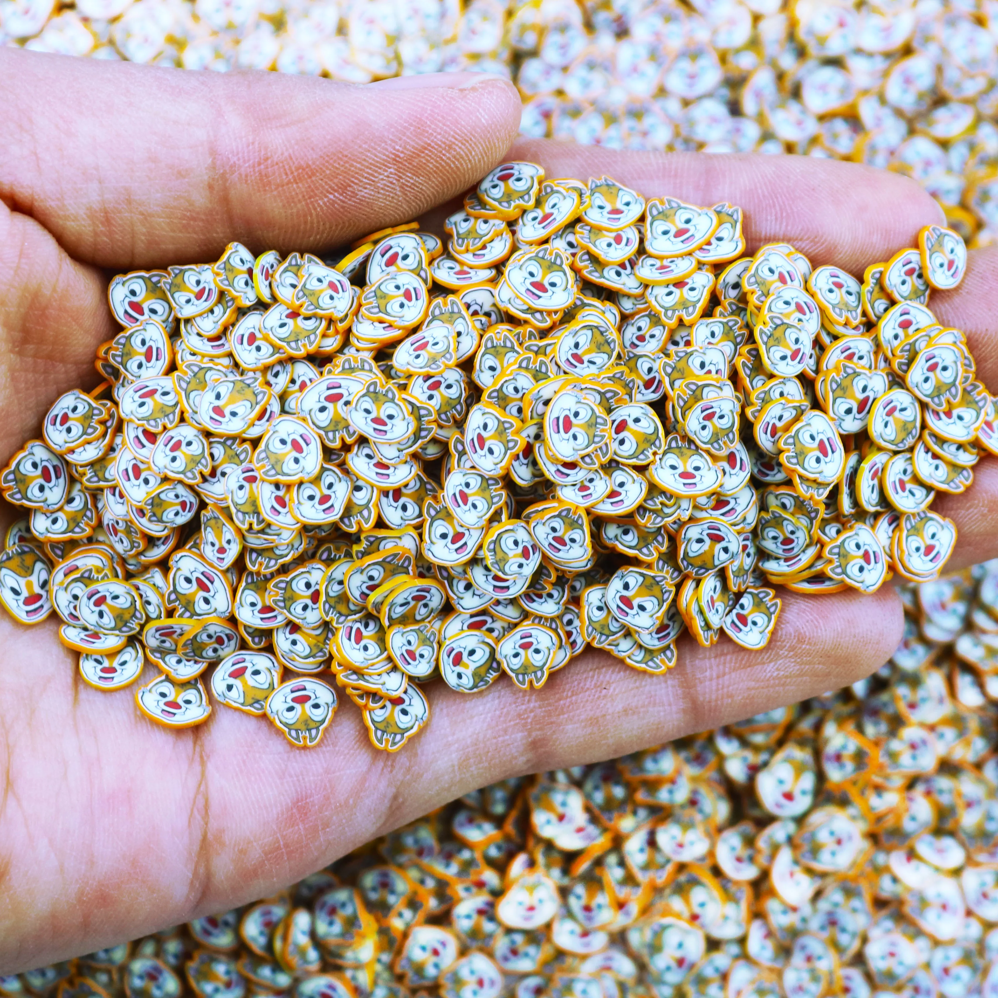 1KG Cartoon Character Sanlio Polymer Clay Sprinkles Slices Mix For Slime