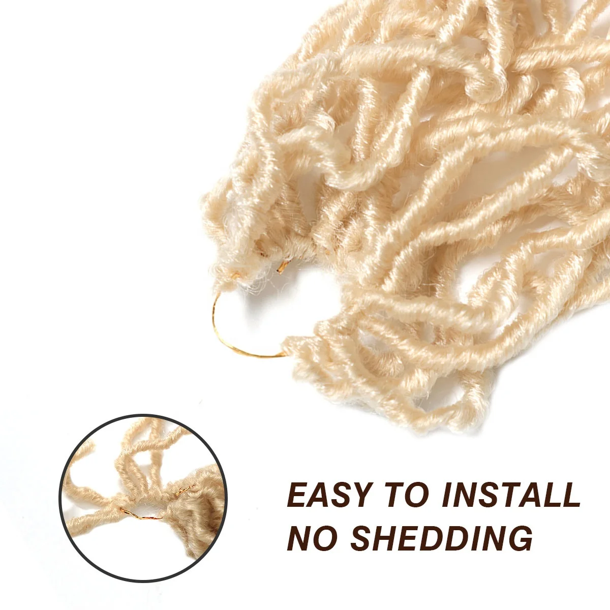 Faux Locs Crochet Hair 24 36 inch Faux Locks Crochet Braid Curly Hair New Soft Locs Meche De Cheveux Pour Crochet Braid