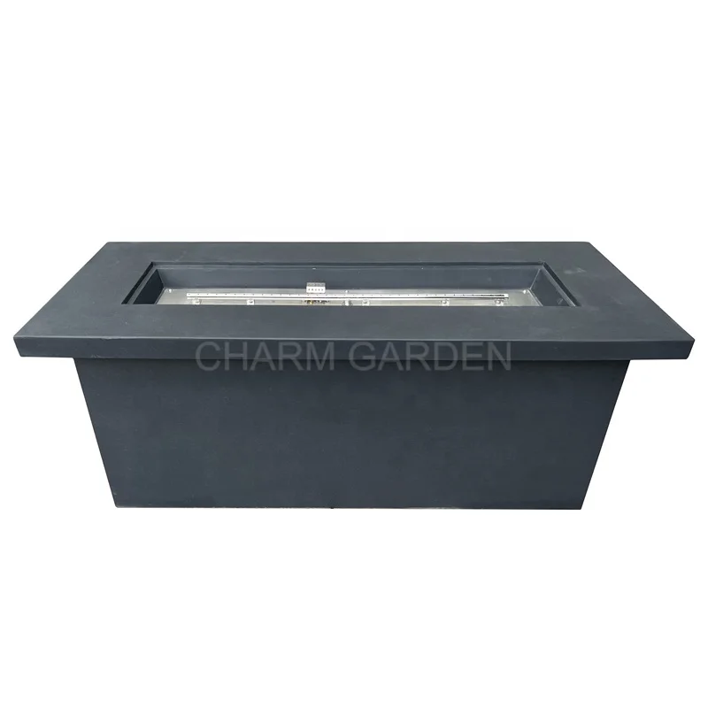 Outdoor Hotel Swimming Pool Backyard Heater Gas Fire Pit Table