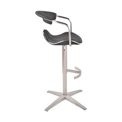 In Stock Industrial Modern heavy metal Swivel Vintage Bar Stools Chairs With Arms