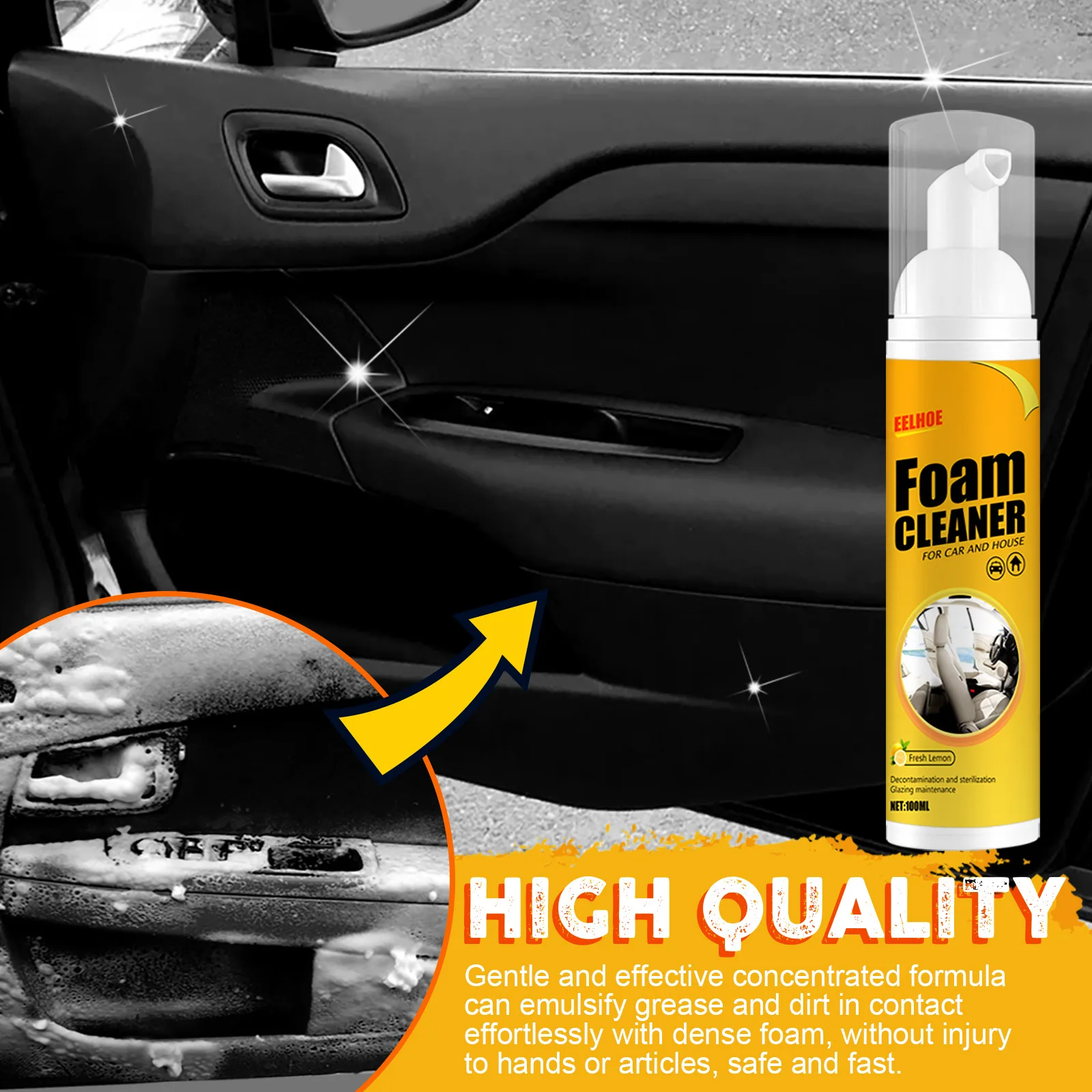 OEM Wholesale Factory Low Price Cleaner High Quality Multi-purpose Foam Cleaner Spray