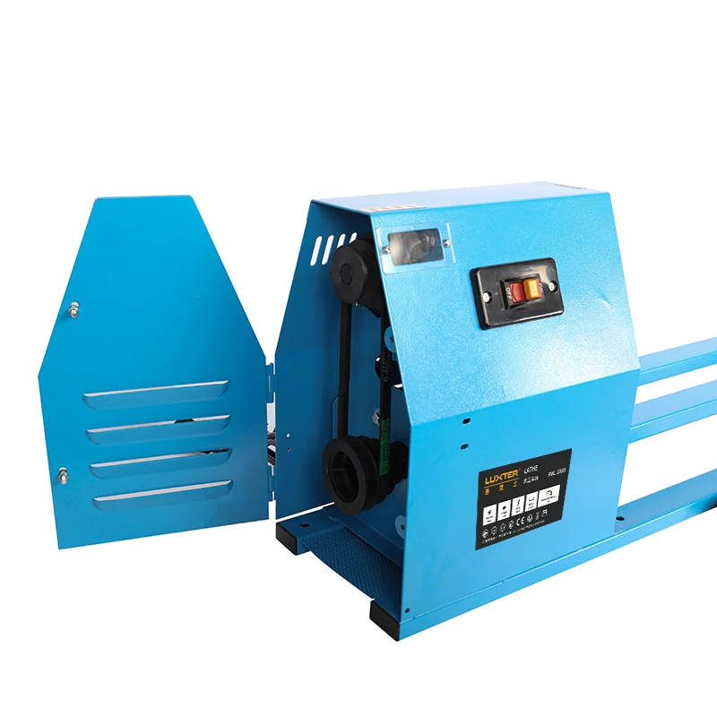 LUXTER 370W Variable Speed Mini Wood Turning Lathe Machine Mini Wood Lathe Machine
