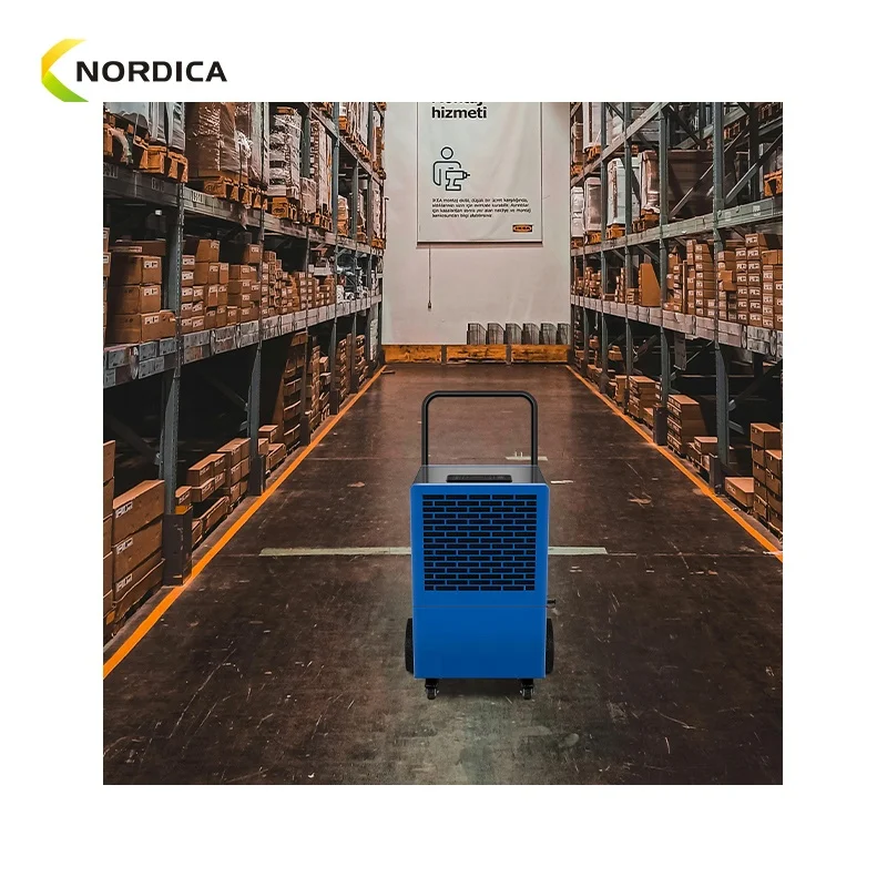2024 New Big Capacity Portable Industrial Dehumidifier R290 Refrigerant 60L