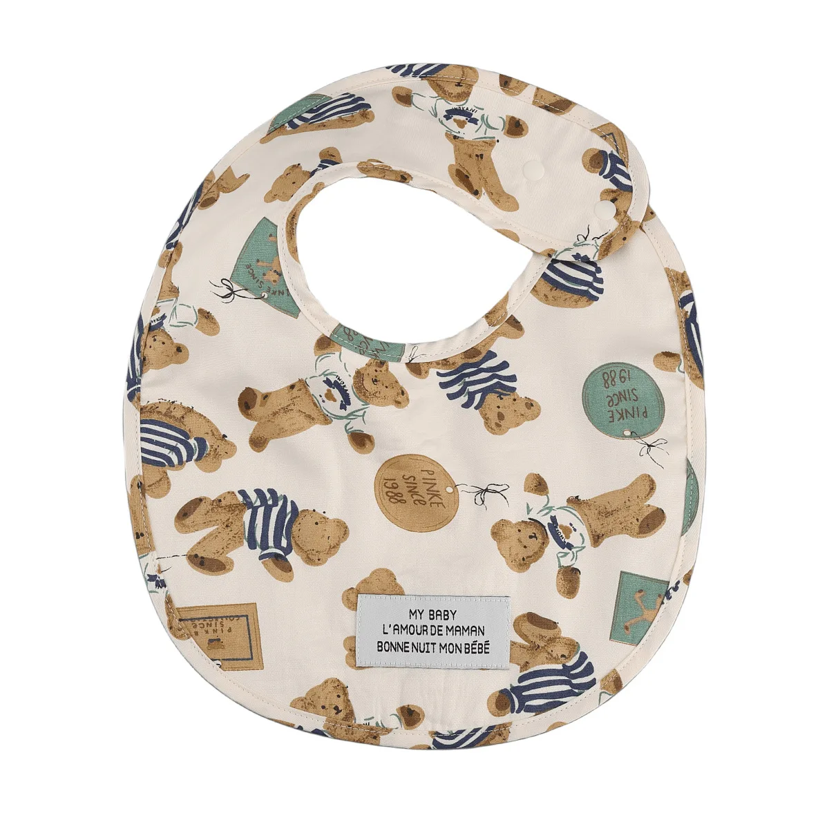 Xinyunzy аналогичное полотенце летний слюна карман Детский водонепроницаемый хлопковый нагрудник