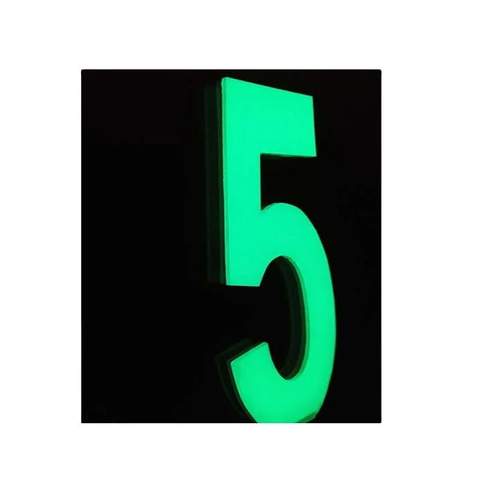 
glow in the dark board for house number ,glow door number for Office Building hotel hospital 