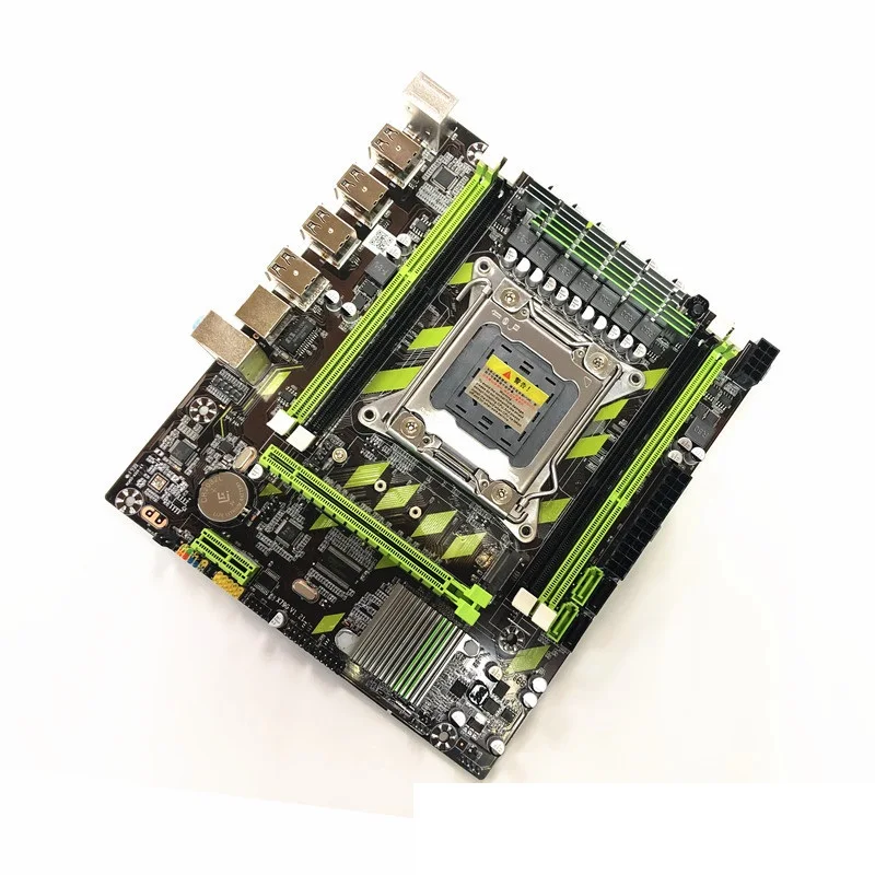  X79 LGA 2011 материнская плата M-ATX M.2 NVME слот Поддержка процессоров Intel Ксеон E5 V1 & V2 процессор DDR3 ECC RAM X79G для рабочего стола материнской