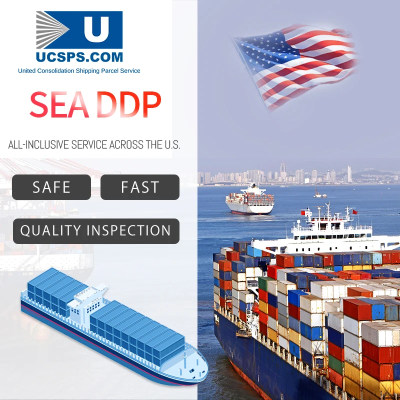 agent usa door to door forward logistics amazon ddp sea freight