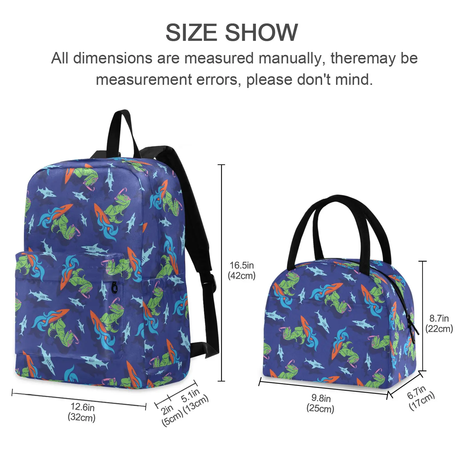 Custom Dinosaurios Mochilas Loncheras Escolar 2 In 1 Dinosaur Kids School Bags And Lunch Box Set