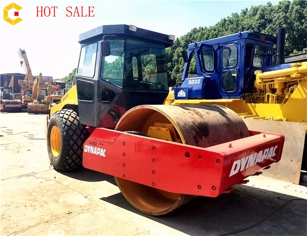 Second hand low working hours Dynapac CA602 Road Roller for sale