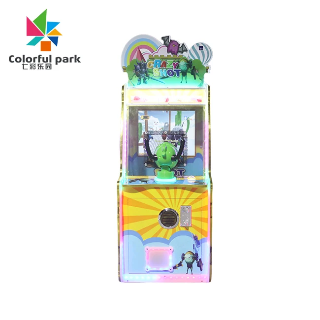 Colorful Park indoor game zoom shooting arcade game machine for children