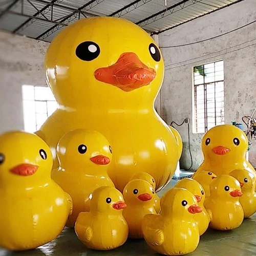 Outdoor giant inflatable duck popular water inflatable yellow duck for event