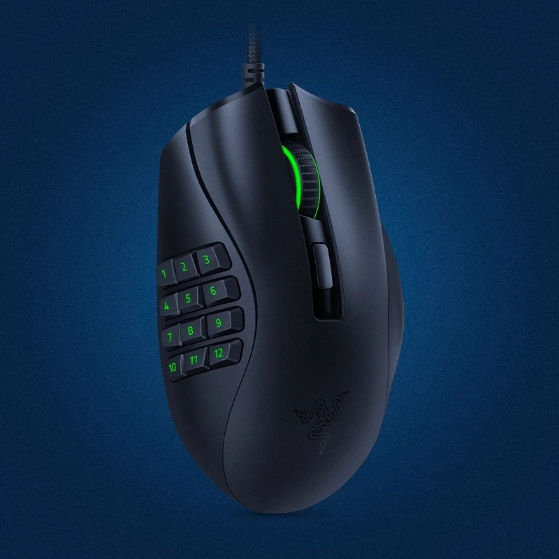 Razer Naga X Wired MMO Gaming Mouse: 18K DPI Optical Sensor - 2nd-gen Razer Optical Switch - RGB Lighting - 16 Buttons