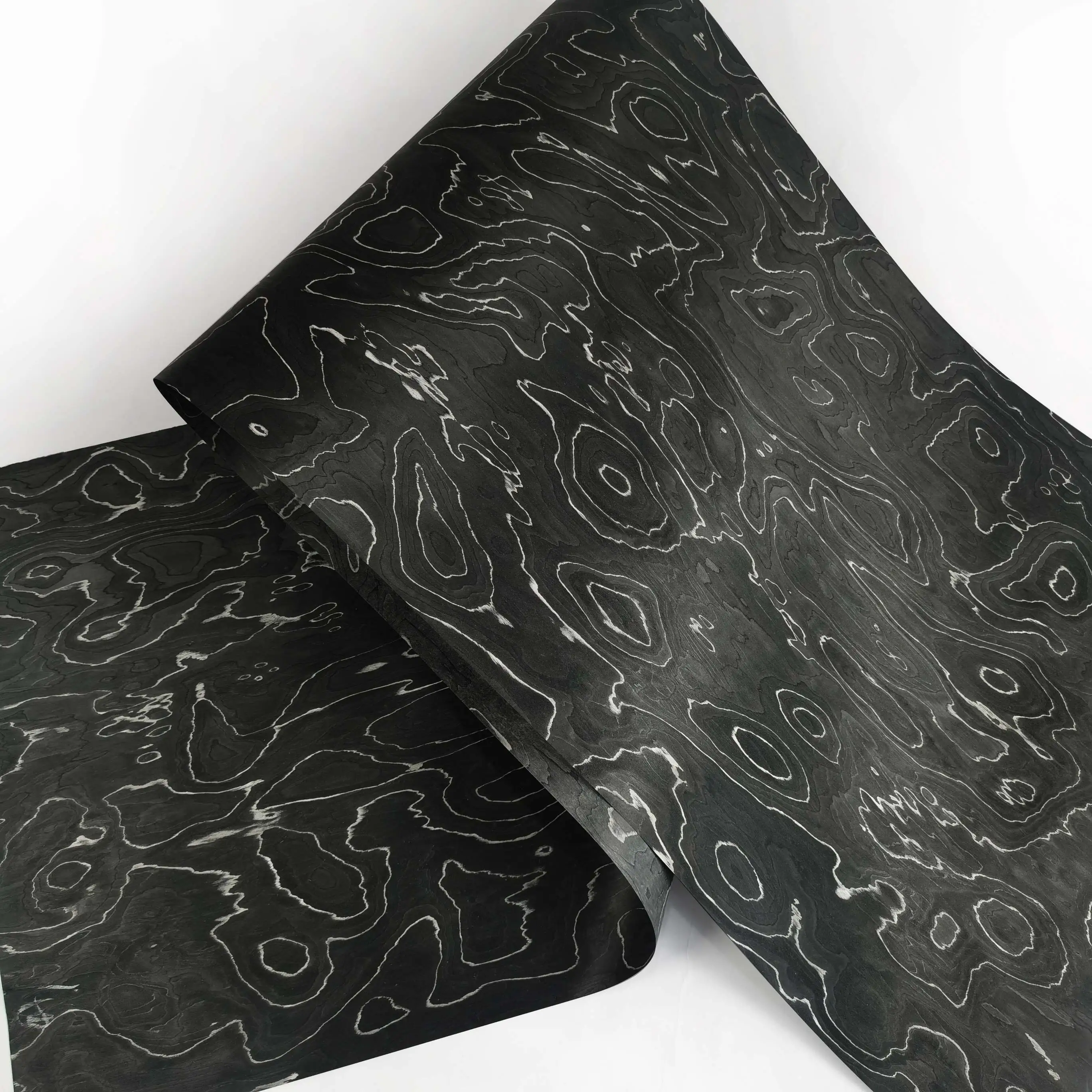 Designer collections Dark Grey engineered veneer for hotel furniture door Bathroom & Kitchen