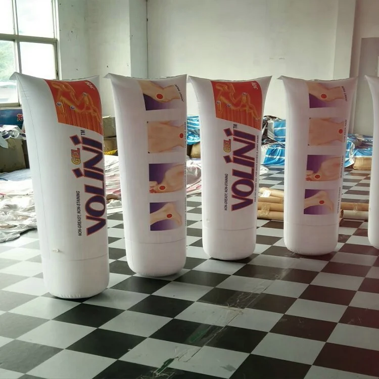 Customized Promotional PVC Giant Inflatable Suit Inflatable Model Toys