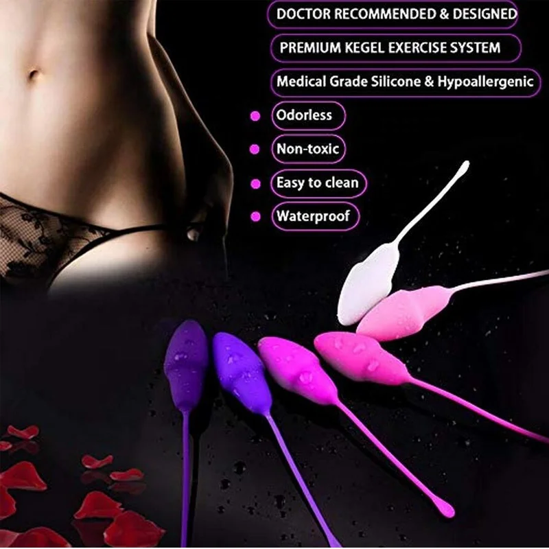 
6psc Set Vaginal Chinese Balls For Women Smart Kegel Exercises Ball Sex Toys Different Weight Geisha Shrinking Balls For Pussy 