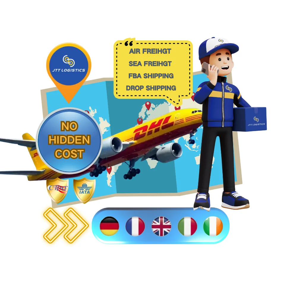 Air Express Shipping Agent With DDU DDP Shipping Europe UK Dropshipping Door To Door Shipping Service By Air