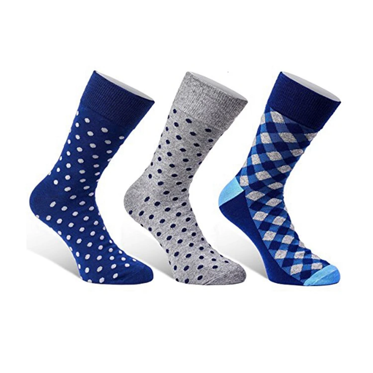 KTP-0866 polka dot socks for men