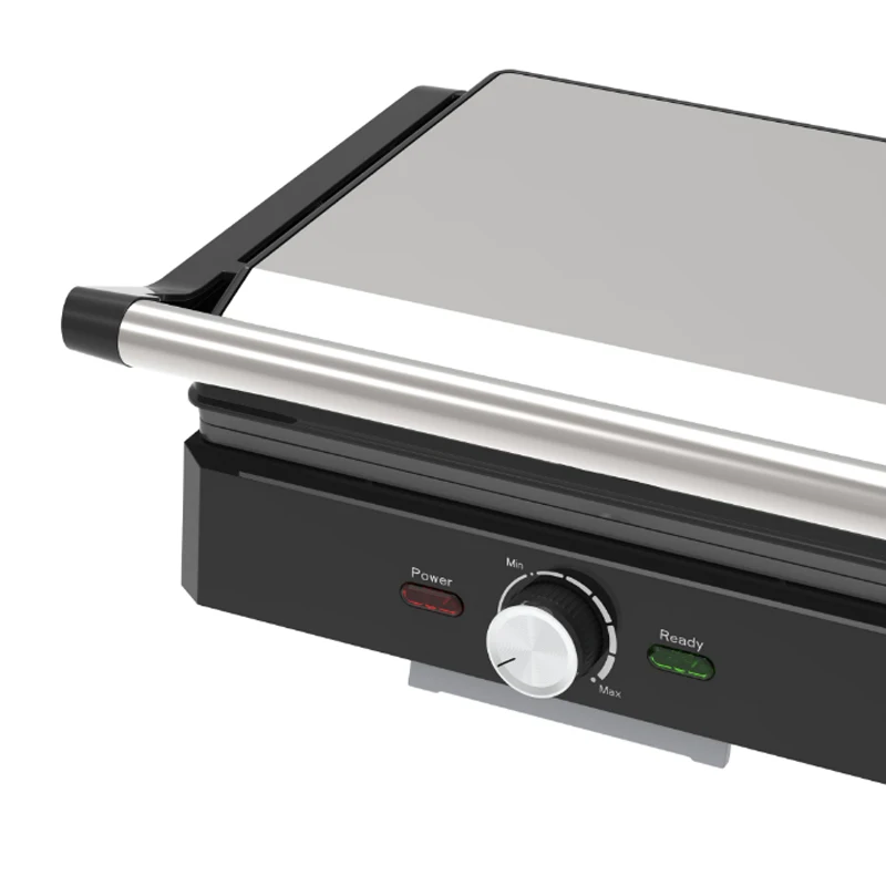 Wholesale Non-stick Sandwich Maker BBQ Panini Contact Press Grills Double Sided Electric 4 Slice Vertical Contact Grill