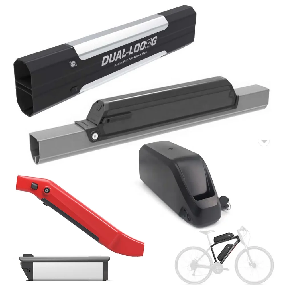 Electric bicycle 1000 w dual battery  48V 52V electric bike dual battery With power automatic switcher