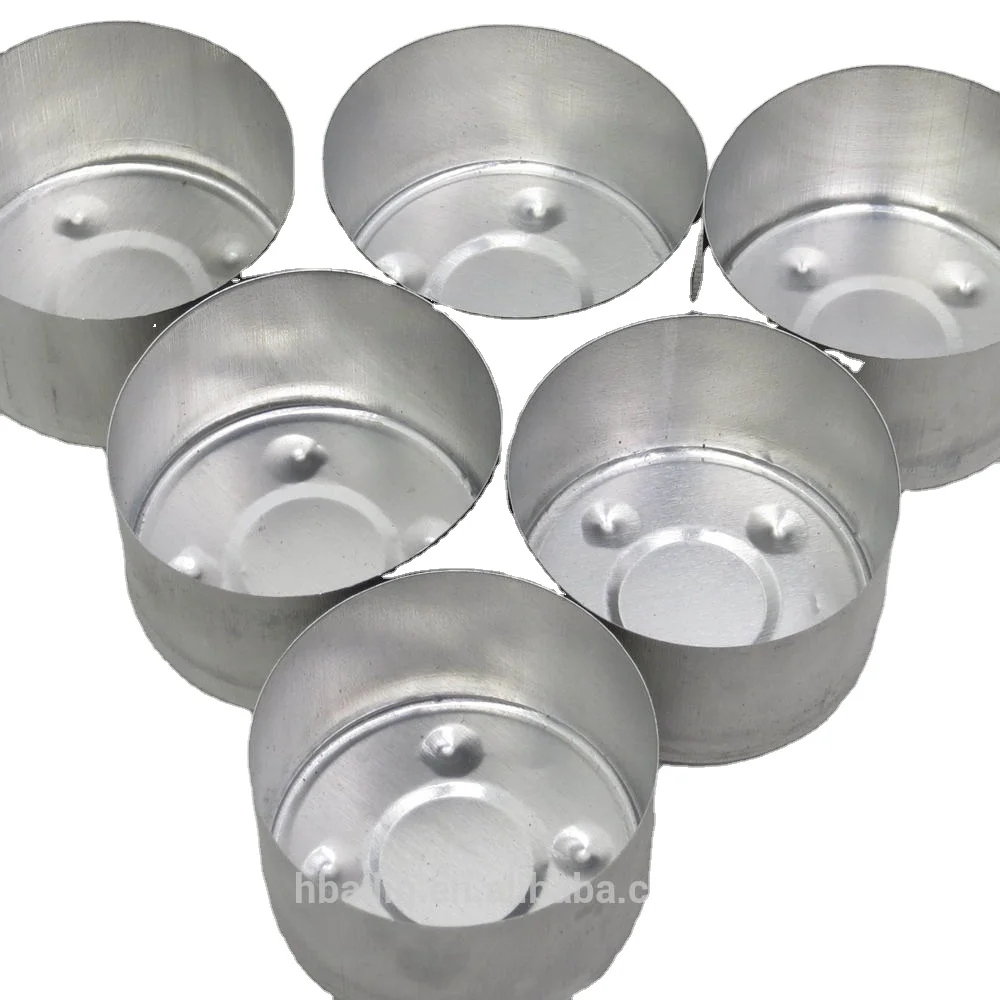 12g Aluminium Tea Light Candle Cups in Bulk