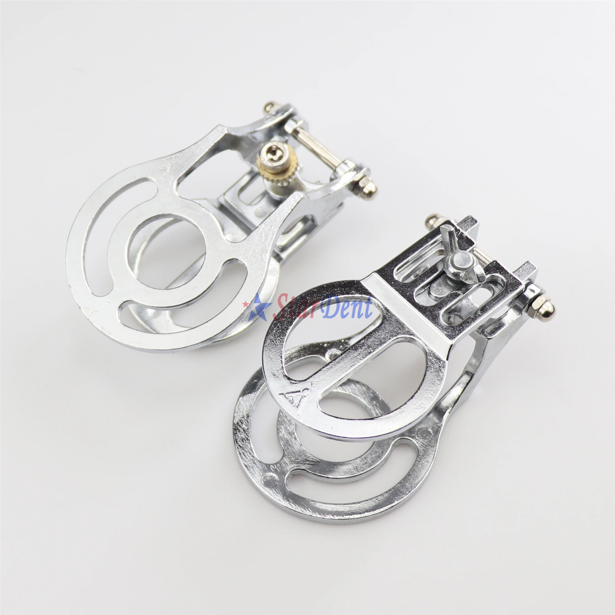 Good Quality Dental Lab Full Denture Articulator Stainless Steel Occluding Frame Set Arch Adjustable Full Mouth Frame