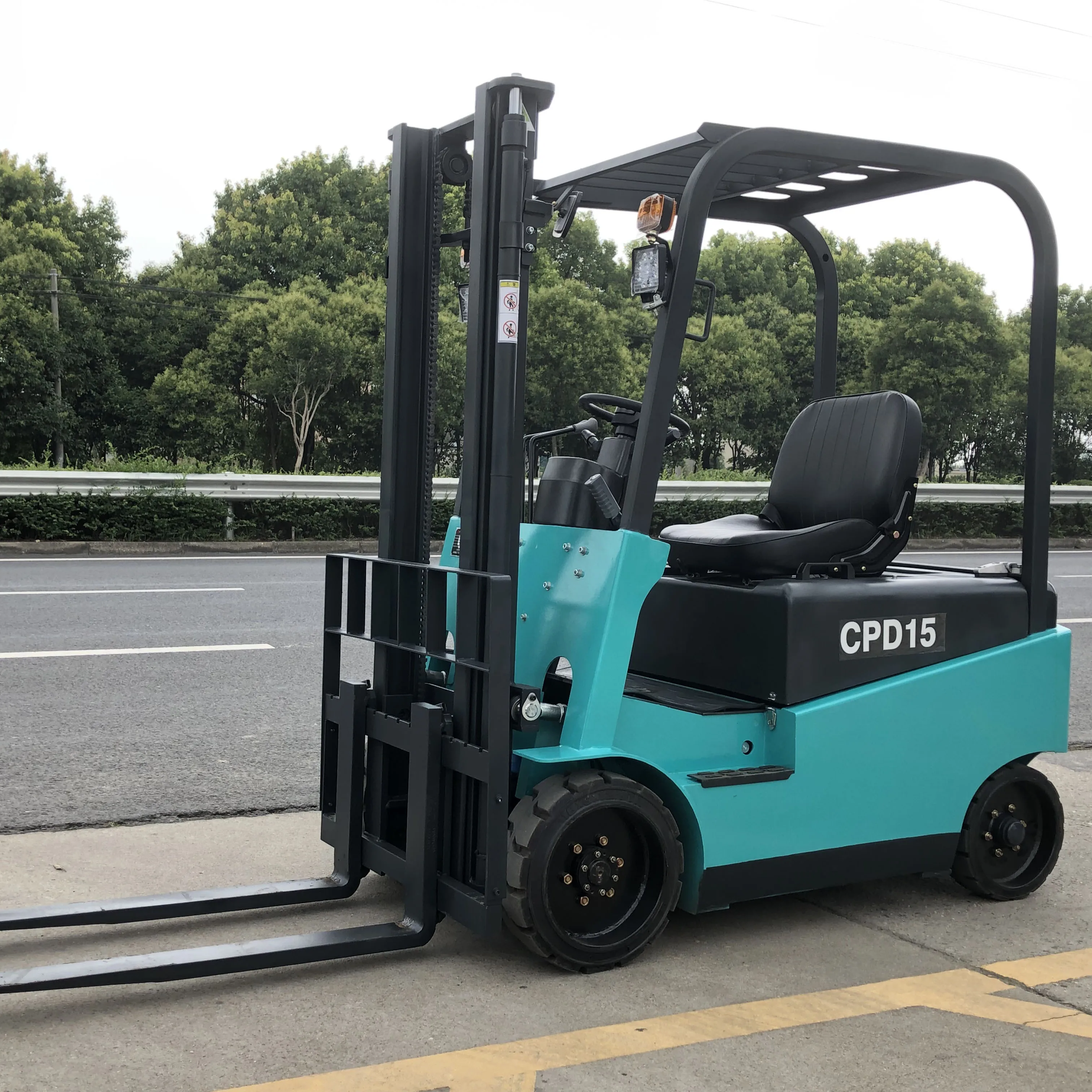 1.5 ton 2 ton electric forklift forklift truck electric batteries for 5 m height price