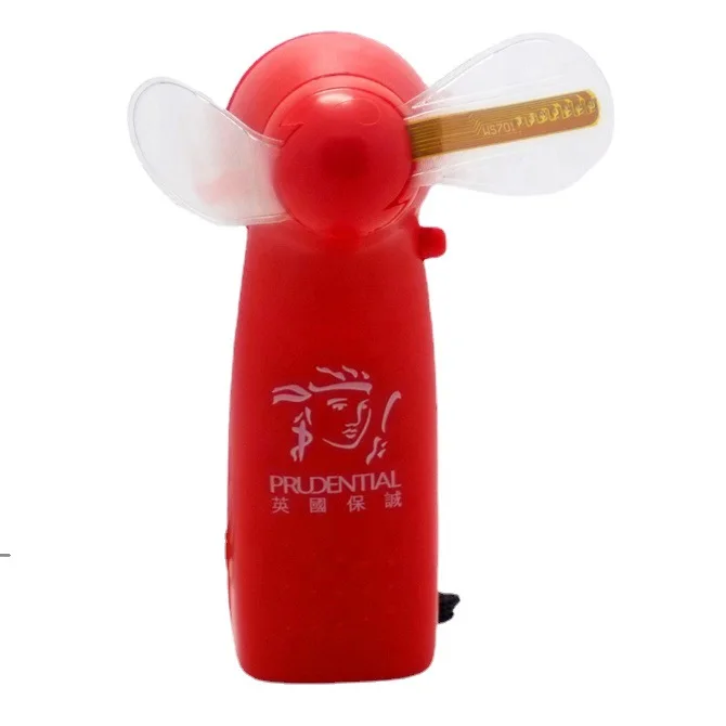 New Product Mini Portable Handy Led Custom Message Battery Fan, Programmable Led Display Handheld Electric Fan