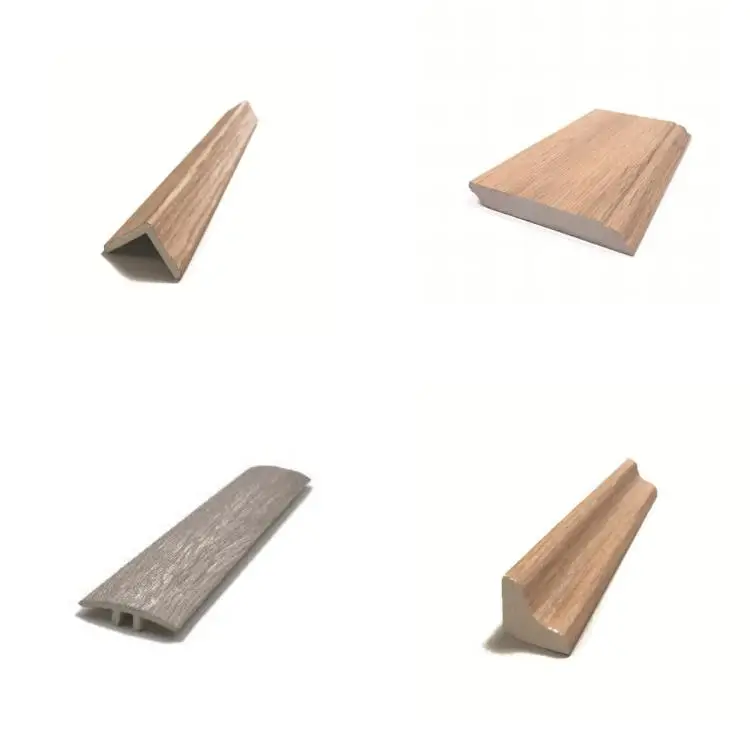 ПВХ плинтус T-образный торцевой колпачок SPC плинтус аксессуары для напольного покрытия