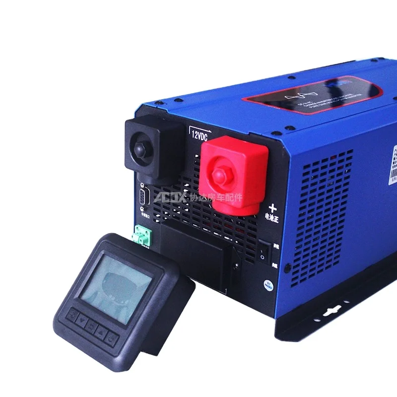 Power Frequency 12V DC to 110v/220V  pure sine wave power inverter  for RV trailer motorhomes