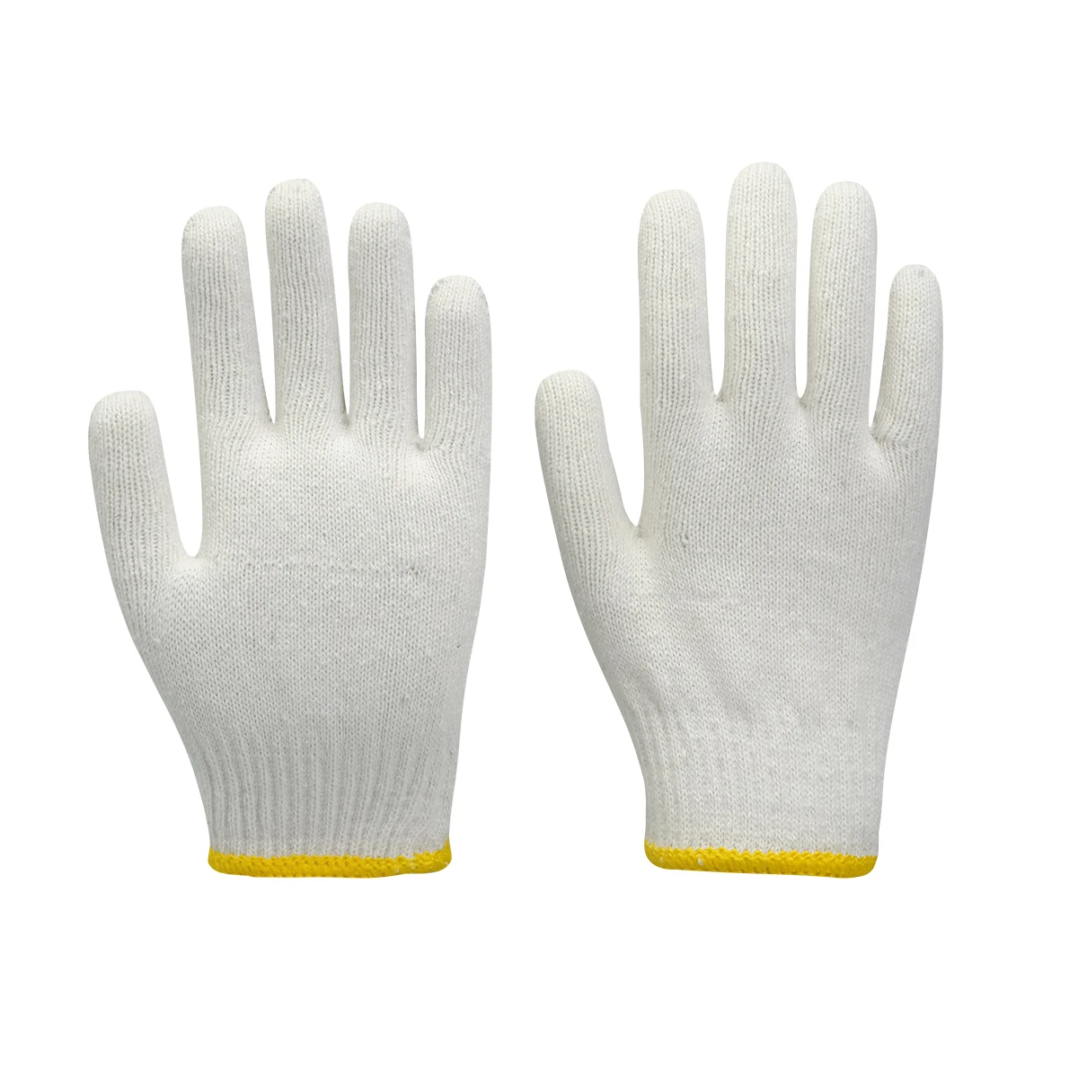 High Quality Cheap Labor Protection working gloves Safety Work  cotton Knitted Cotton Gloves
